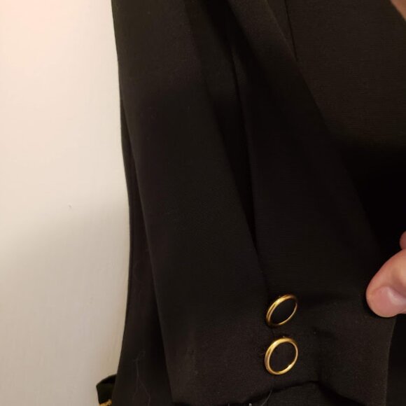 Vintage Black Pencil Dress - Picture 7 of 13